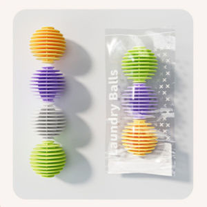 T888 ลูกบอลซักผ้า ทรงกลม ป้องกันเสื้อผ้าพันกัน อุปกรณ์ทําความสะอาดบ้าน นํากลับมาใช้ใหม่ได้