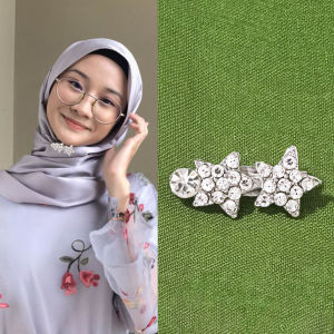 Bros Dagu Korea / Hijab / Mini / Jilbab / Pashmina / Krudung / Bros Peniti / Model Bintang (CM 196)