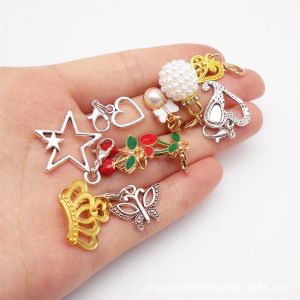 trang trí giày mặt dây chuyền khóa cherry bùa giày cây cung sự tô điểm độc đáo người lớn duyên dáng