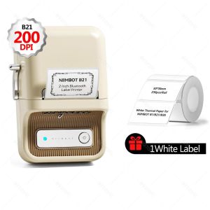 NIIMBOT B21 Newly Upgraded HD Version 300dpi Label Printer B21PRO