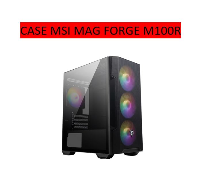 CASE MSI MAG Forge M100R mATX (รับประกัน2ปี) | Lazada.co.th