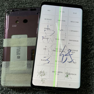 Broken Glass Practice Lcd For Samsung Galaxy S6 S7 Edge S8 S9 S10 Plus S20 Ultra S21 FE 5G S20Plus S21 Plus Ultra S20 FE S22 Ultra S22 +Train Touch Work