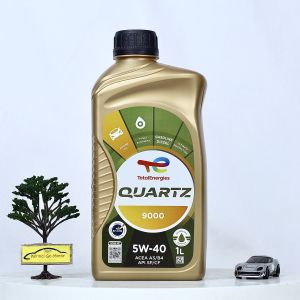 Total Quartz 9000 SAE 5W-40 1 Liter Api Service SP/CF A3/B4 Oli Mobil Mesin Bensin Diesel Pelumas Full Synthetic Age Resistance Technology Original