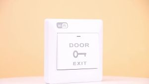 Smart Access Control WIFI Door Control Switch RF433 Inligent Automatic Reset Exit Button Remote Door Opening Smart Life App Voice Opening