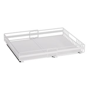 KANNERT Có thể mở rộng Hộp đựng đồ kéo ra trong tủ Thép carbon Dung tích lớn Giỏ tủ có thể thu gọn Dễ dàng lắp đặt. Chống thấm nước Ngăn kéo trượt Phụ Kiện Nhà Bếp