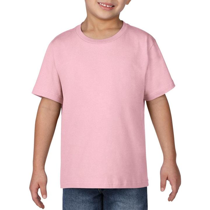 Gildan 76000B Premium Cotton Youth T-Shirt (Light Pink)