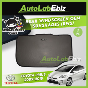Toyota Prius  2009-2015  NinjaShades Plus Rear Windscreen OEM Sunshades (RWS)