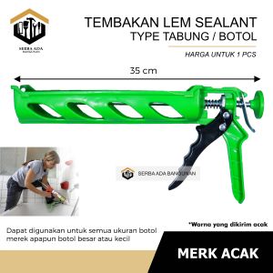 Tembakan Lem Kaca Sealant Silicone Aquarium Glue Gun