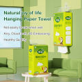 4ply Hanging Tissue Paper (1280 Sheets) - 13g | Virgin Wood Pulp Tisu Gantung Viral Murah - 180mm x 158mm. 