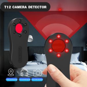 Portable Hotel Anti-Spy Hidden Camera Detector Prevent Monitoring Wireless Signal Detector Car GPS Locator Tracking Detection