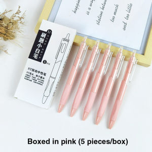 0.5mm Black Gel Pen Retractable Ink Pen Sign Pen Student Writing Supplies