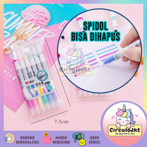 6PCS Stabillo Spidol Highlighter Magic Bisa Dihapus