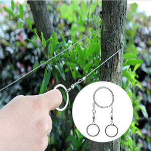 Chill Journey Hand Wire Saw Outdoor Survival Saw Compact Lightweight Saw Cutting Wood Gergaji Kawat