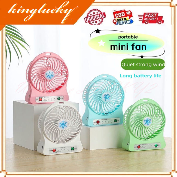 Mini Portable Rechargeable Electric Fan Handle Chargeable USB Fresh