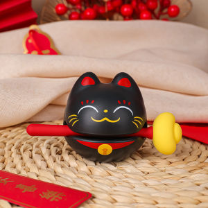 Mu Yu Muk Yi Bo Ki China Mini Motif Lucky Cat Japan Patung Home Decor