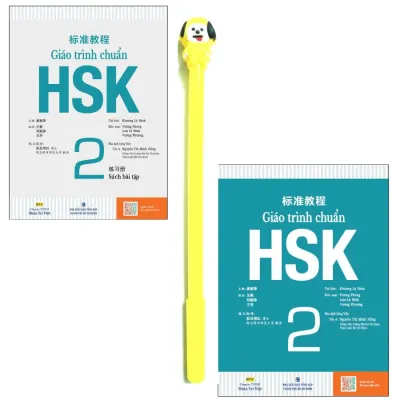 Sách Giáo trình chuẩn HSK 2 - SGK + BT (kèm audio nghe) - Đen Trắng