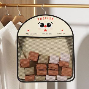 Tầm Nhìn Đa Lớp Đồ Lót Lưu Trữ Túi treo Áo Ngực Vớ Lưu Trữ túi lưới Có Thể Gập Lại tủ quần áo phòng ngủ Treo túi lưu trữ Cửa Tổ Chức Móc Áo