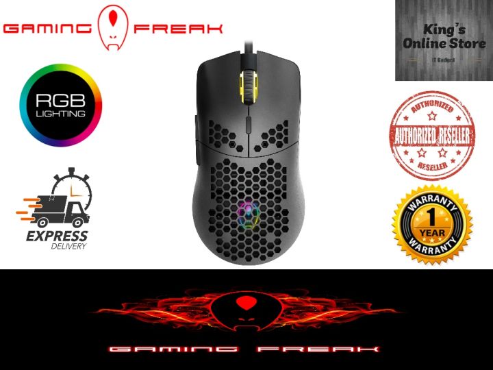 GAMING FREAK DARKNET 820 RGB 7200DPI GAMING MOUSE ( INSTANT DPI SWITCH ...