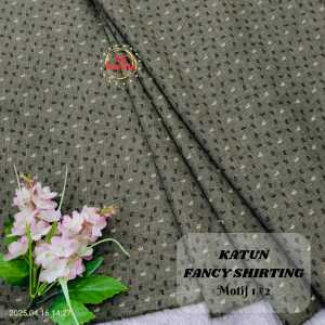 [0.5 METER] KAIN KATUN FANCY SHIRTING - Lebar 1.5 Meter