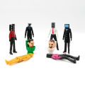 Leiao UT【🔥HOT✔️Ready】Toilet Man VS Surveillance Man Mode Ornaments Skibidi Toilet Plush Soft Toy Cameraman TV Man Skibidi Dop Dop Speakerman Speaker Man. 