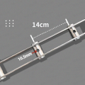 Stair handrail stainless steel brushed column Attic guardrail Bay window railing handrail stair. 
