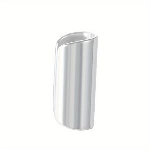 HOTOTO Stainless Steel Non Piercing Ear Cuff Simple Design Geometric Shape Long Tube Ear Clip Fashion Long Tube Stainless Steel Ear Clip for Daily Wear