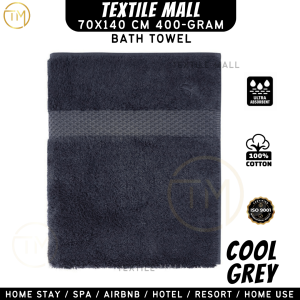 Bath Towel 100% Cotton 70x140cm 400gram Ultra Soft Comfort Touch Hotel Grade Towel adults Bath Towel l Tuala Mandi Dewasa
