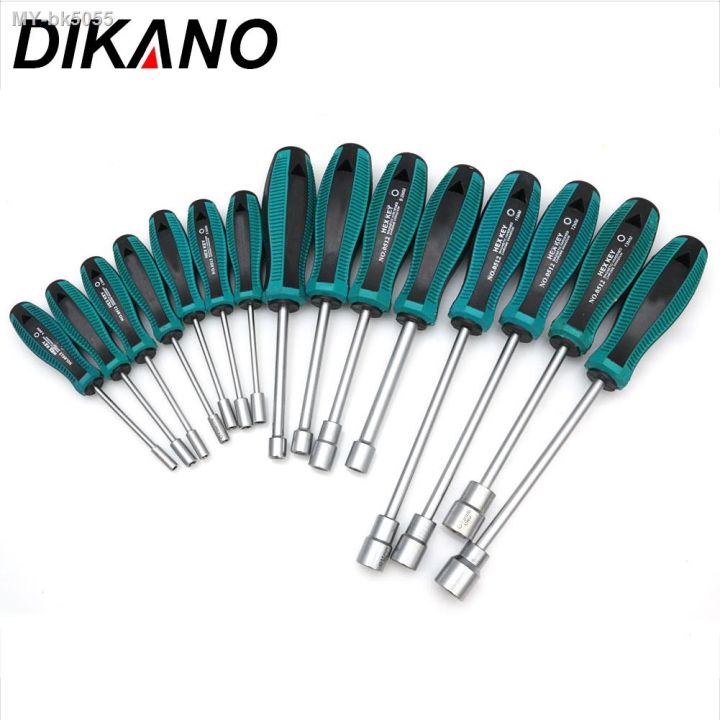 Hex Nut Key 3mm 4mm 5mm 6mm 7mm 8mm 13mm 14mm Metal Socket Driver