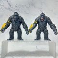 Godzilla VS King Kong 2 New Empire Action Figure King Kong Godzilla Scar King Joints Movable PVC Model Ornaments Doll Toys. 