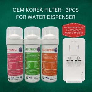 KK PREMIUM OUTLET - 3Pcs Korean Mineral Water for Coway Neo Water Dispenser (OEM)