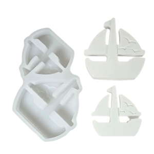 Boats Shape Mould Sailing Boats Silicone Molds Ornament Molds Castings Molds Plasters Molds Craft Supplies
