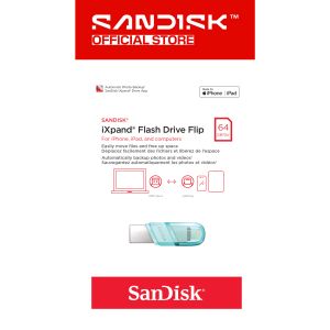 SanDisk® iXpand™ Flash Drive Flip (64GB/ 128GB/ 256GB)