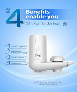 On Tap 5 Stage Faucet-Mounted Water Purifier Kitchen Water Filter Healthy Drinking