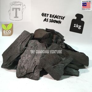 ARANG / CHARCOAL / 火炭块 ( +/-10CM – 14CM)- 1kg