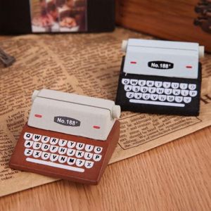 HOUCHU STUDIO Typewriter Creative Clip Pictures Office Clips Holder Memo Card Paper Holder Note