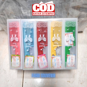 Souvenir Sisir Lubang Mini kemas mika - sovenir pernikahan khitanan isi 50 pcs