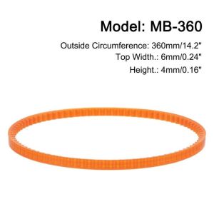 5pcs MB 340/360 Motor Drive Belt Single For Vintage Sewing Machine Transmission V Belt Juki