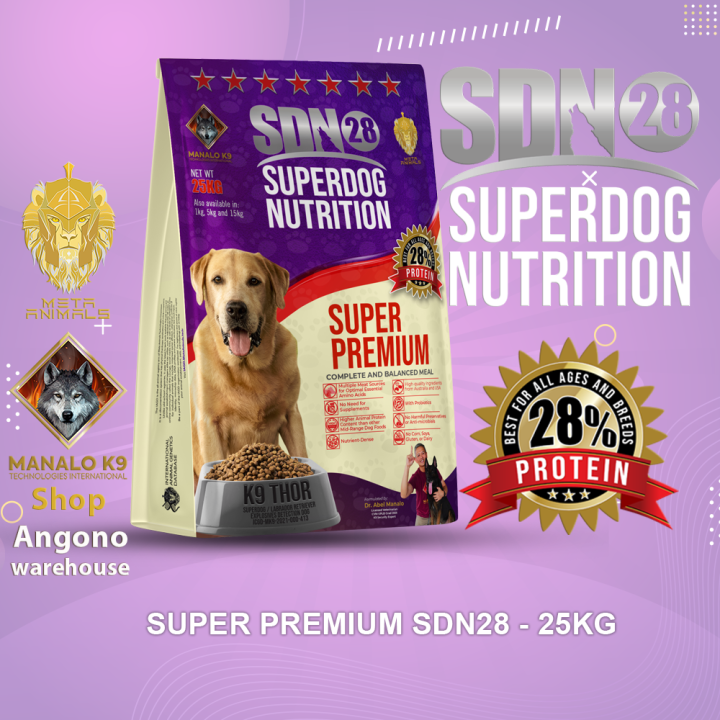 SuperDog Nutrition SDN28 25KG | Lazada PH