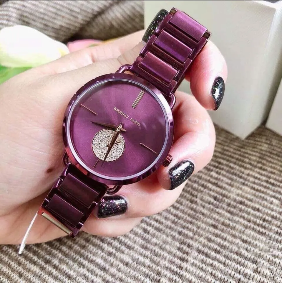 Mk plum watch best sale