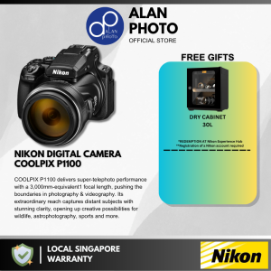Nikon COOLPIX P1100 Digital Camera | 125x Optical Zoom | Nikon Singapore Warranty