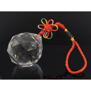 已开光 招财 Faceted Feng Shui Crystal Ball - Feng Shui Store - Feng Shui Mall - Sun Ray Light Catcher