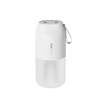 Wireless Air Humidifier 300ML Ultrasonic Aroma Essential Oil Diffuser Double Mist Sprayer USB Mini Portable Car Humidifiers with Night Light Ultra-Quiet