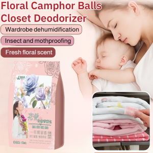 Floral Camphor Balls Wardrobe Deodorizing Bags Insect Repellent Anti Mold Moisture Proof Closet Freshener花香樟脑丸