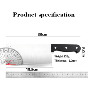 Nipiin Authentic Meat Cleaver Household Kitchen Knife Original Stainless Steel Precision Chef Knife Knives