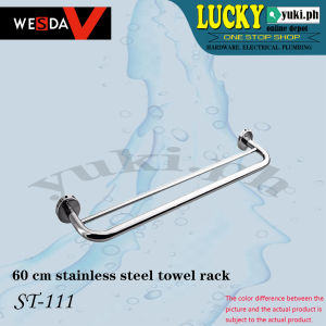 ST111 WESDA Stainless Steel towel rack 60cm Screw Type