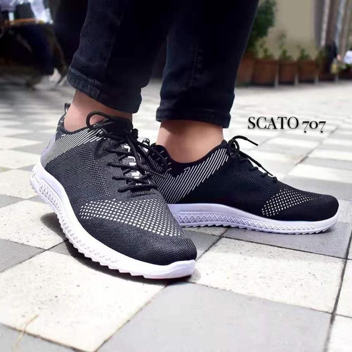 Double Arrow Korean Sneakers For Men's Rubber Shoes For Man