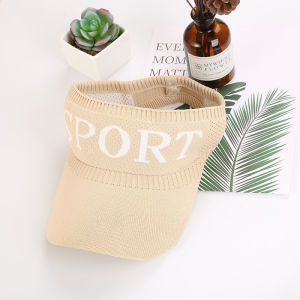 FSTP02 Topi Golf Tennis Rajut Newst Baseball Cap Star Sun Visor Sport Sun Visor Senam Zumba Jogging Topi Pantai