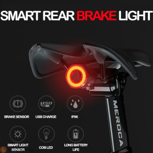 Bicycle Light Bicycle Rear Light Waterproof Bicycle Smart Light Bike Light Bike Rear Light LED RB MTB