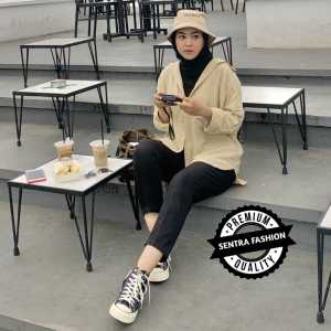 Olivia shirt / Kemeja Linen Wanita Size M L XL XXL Atasan Wanita Linen / Kemeja Wanita Oversize