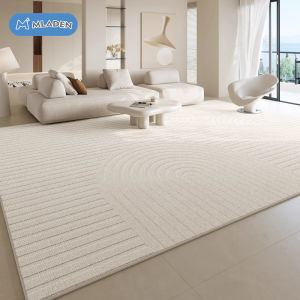 MLADEN Light Luxury High-end Living Room Floor Carpet Sofa Coffee Table Carpet Anti Slip Bedroom Floor Mat